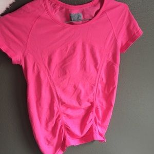Bright pink athleta top